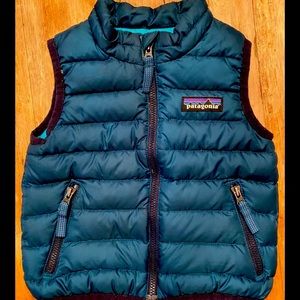 Patagonia Down Vest 6-12 month